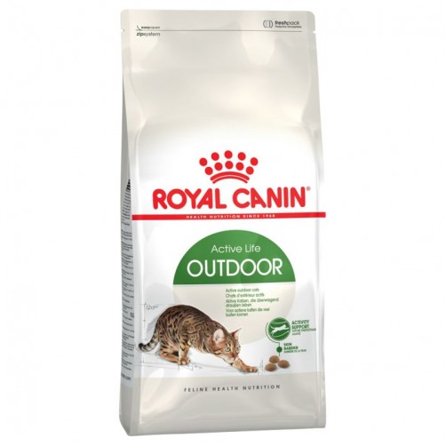 غذای خشک رویال کنین مخصوص گربه های بالغ خارج از خانه/ 2 کیلویی/ Royal Canin Outdoor 30